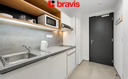 Pronájem bytu 1+kk 24 m², Dornych, Brno - Trnitá