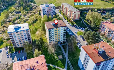 Prodej bytu 3+1 74 m², Zahraničního odboje, Třebíč - Borovina