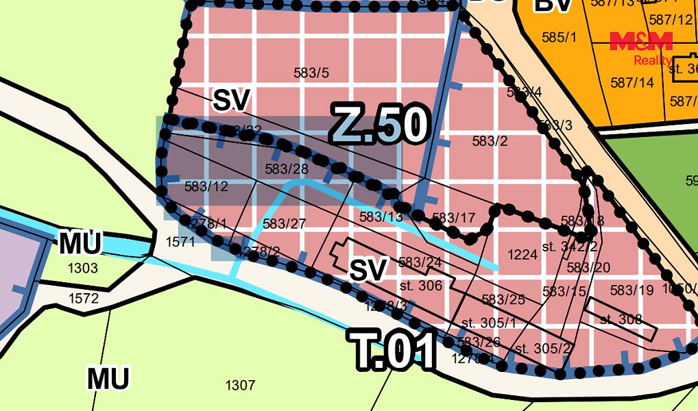 Prodej stavebního pozemku 775 m², Břasy – náhled fotky 12