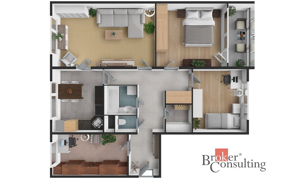 Prodej bytu 4+1 96 m², Planá – náhled fotky 8