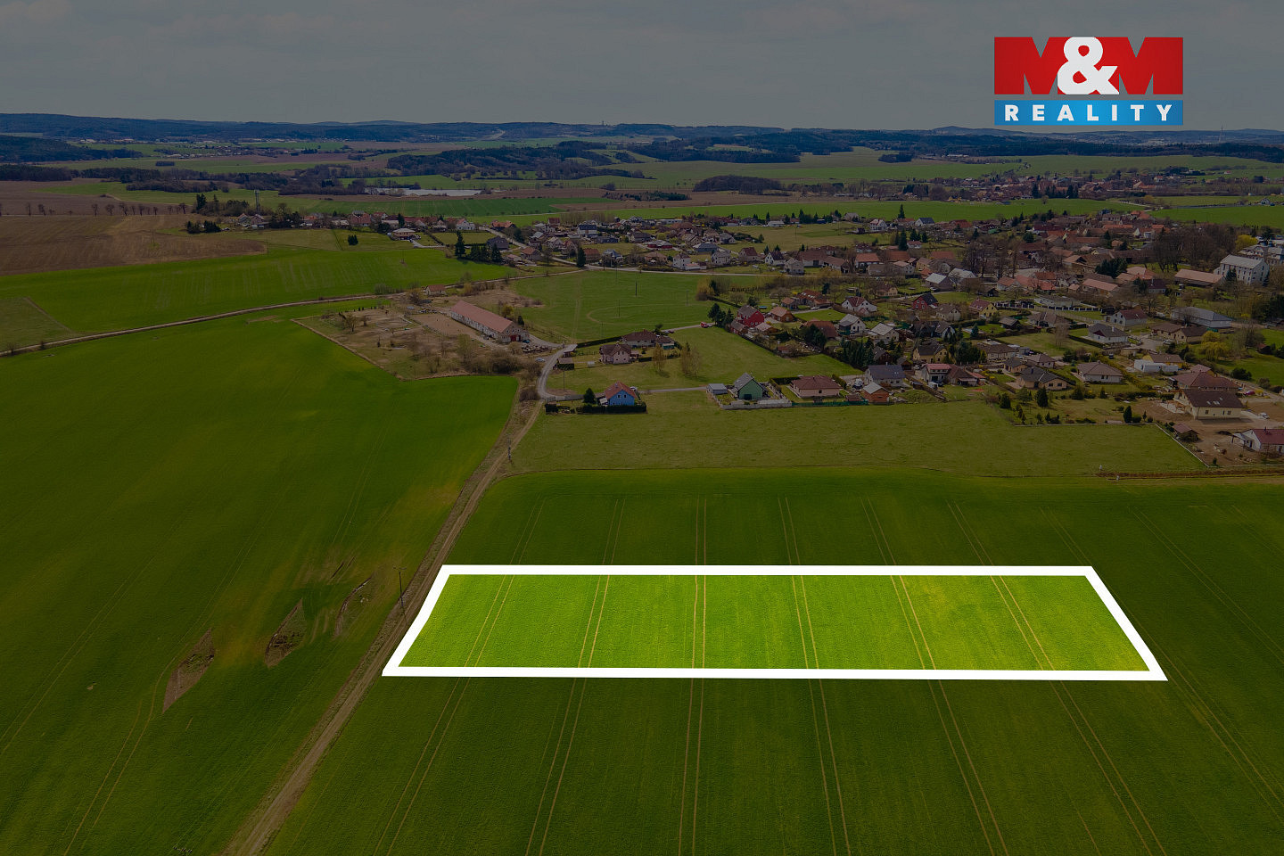 Prodej pole 21 867 m² - Widok 2