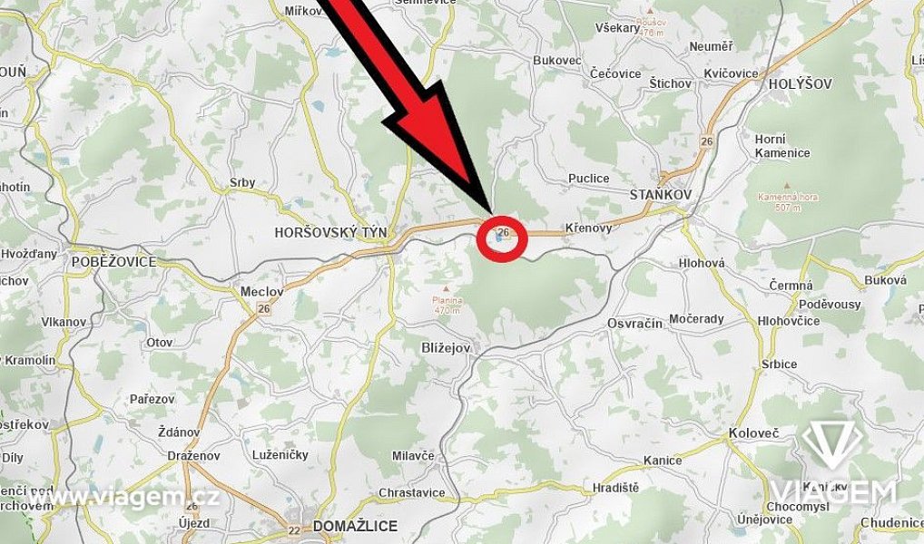 Prodej pole 2 409 m², Horšovský Týn – fotka 1 z 5