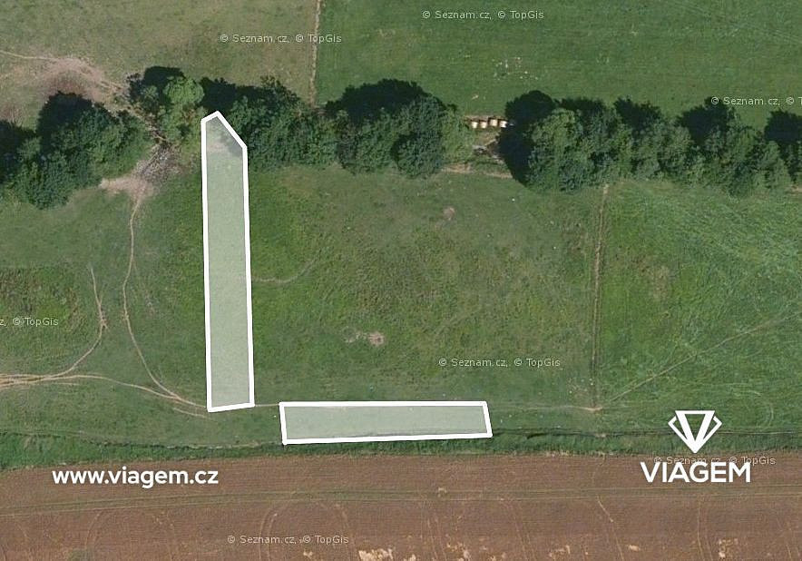 Prodej pole 1 308 m²