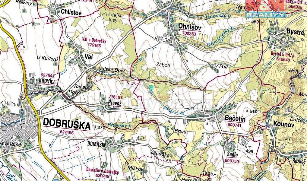 Prodej louky 1 365 m², Bačetín – náhled fotky 4