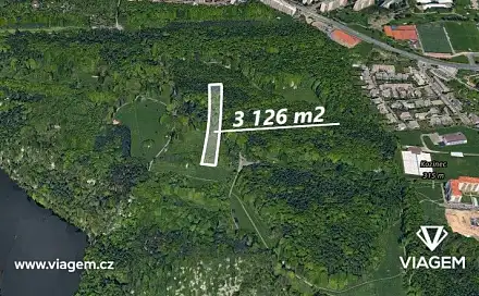 Prodej lesa 1 302 m², Praha