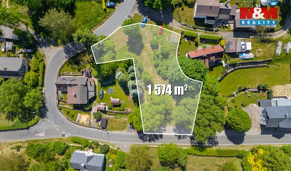 Prodej stavebního pozemku 1 574 m², Růžová – náhled fotky 4