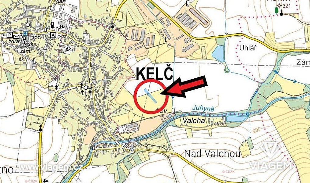 Prodej pole 1 406 m², Kelč – náhled fotky 4