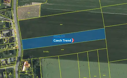 Prodej stavebního pozemku 4 766 m², Benátky, Štěpánov - Moravská Huzová, okres Olomouc