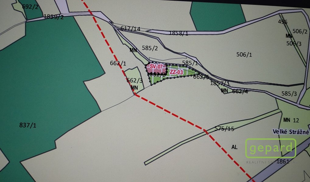 Prodej stavebního pozemku 14 307 m², Světlík – náhled fotky 4
