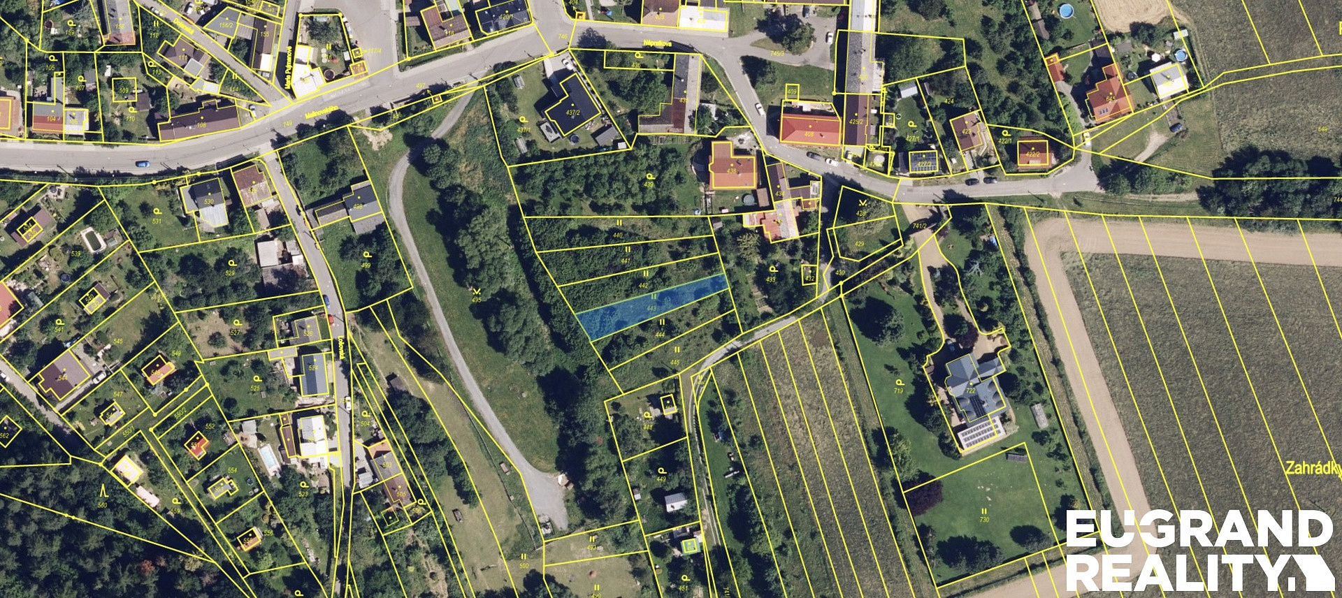 Prodej pozemku 411 m² – fotografie 3
