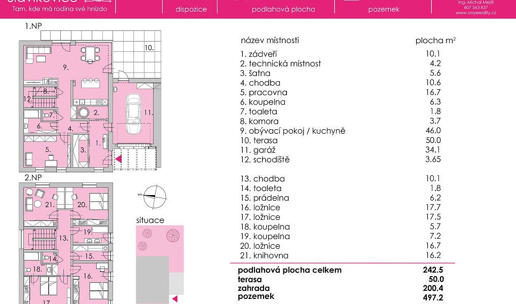 Prodej domu 242 m² s pozemkem 501 m², Rousínov – náhled fotky 5