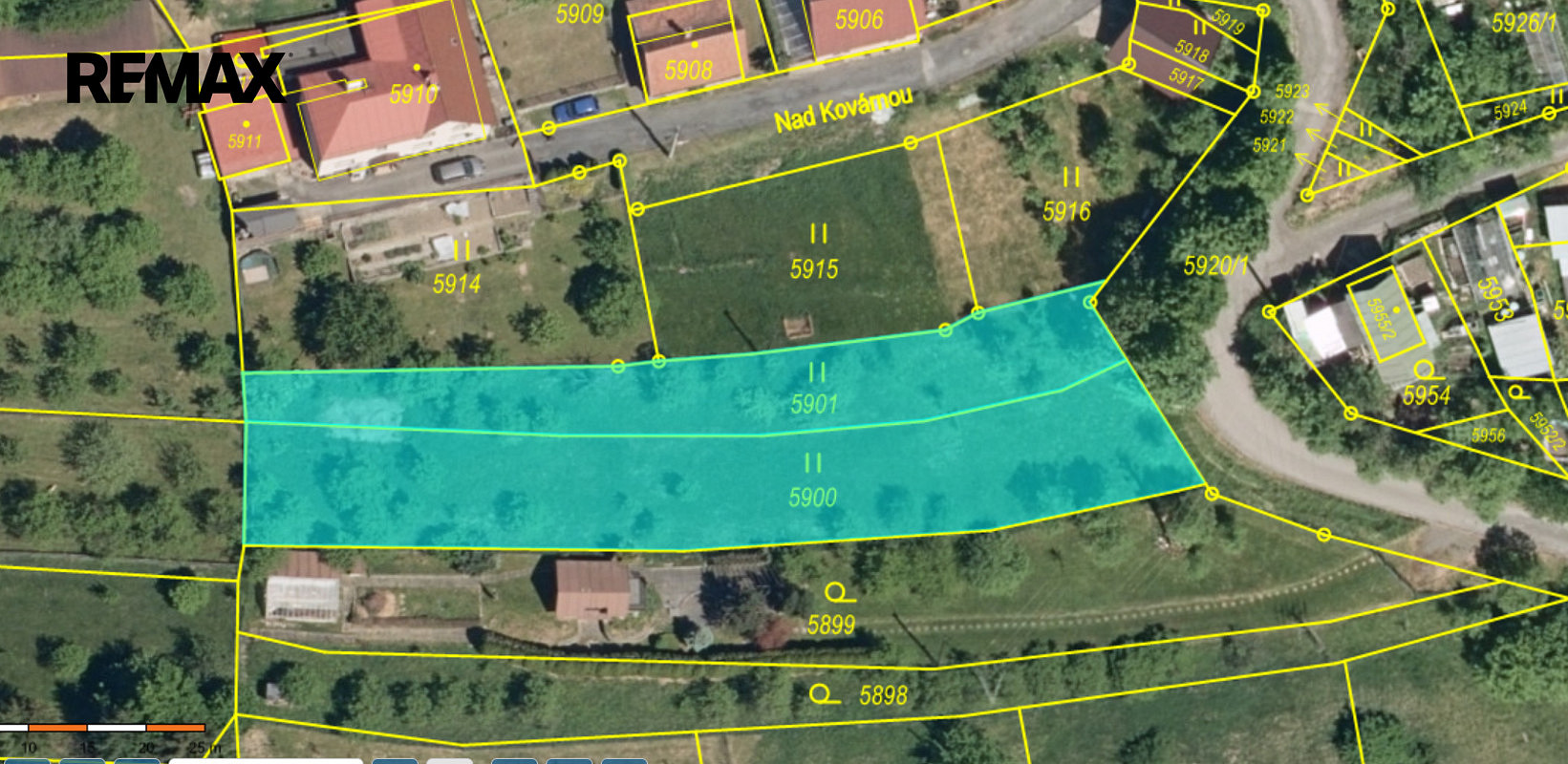Prodej stavebního pozemku 1 260 m²