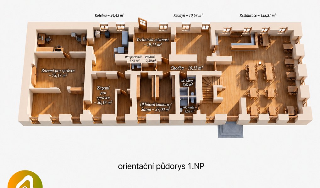 Prodej domu 500 m² s pozemkem 2 790 m², Jestřebí – náhled fotky 3