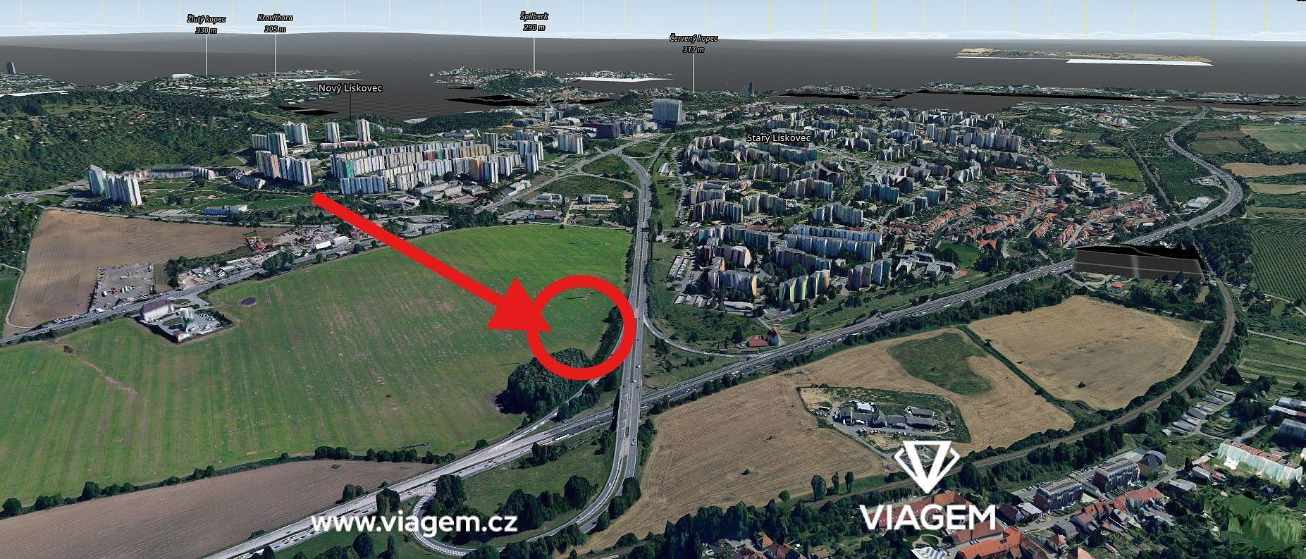 Prodej pole 2 330 m² – fotografie 4