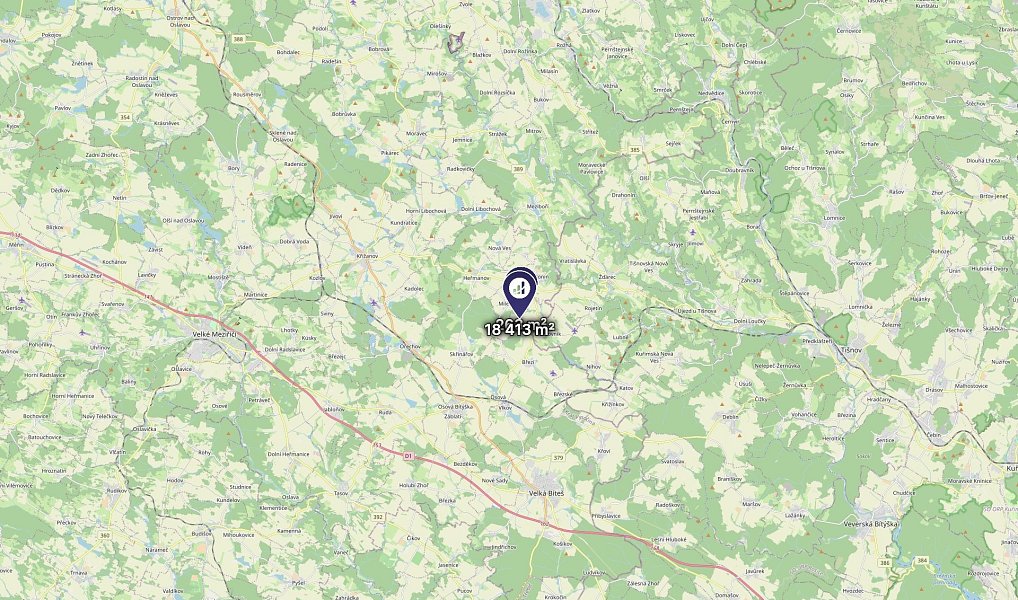 Prodej pole 18 676 m², Rozseč – náhled fotky 3