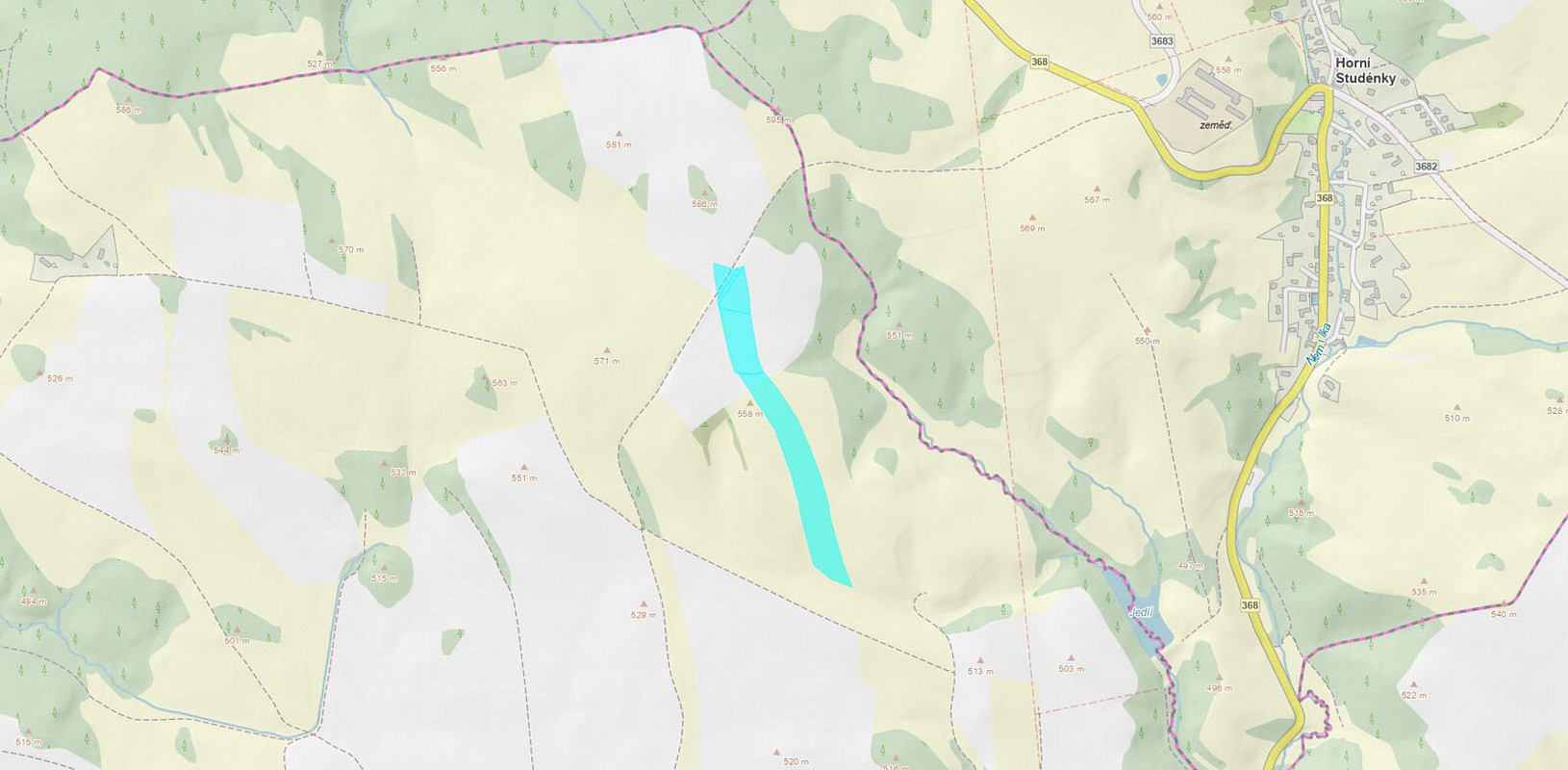 Prodej pole 42 854 m² – fotografie 4