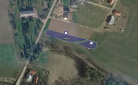 Prodej pole 2 586 m², Libež, okres Benešov