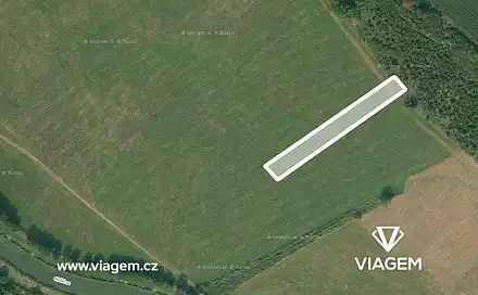 Prodej pole 2 089 m², Žiželice, okres Kolín