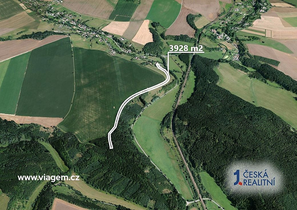 Prodej pole 1 309 m² – fotografie 2
