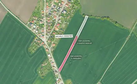 Prodej stavebního pozemku 5 506 m², Sadská, okres Nymburk