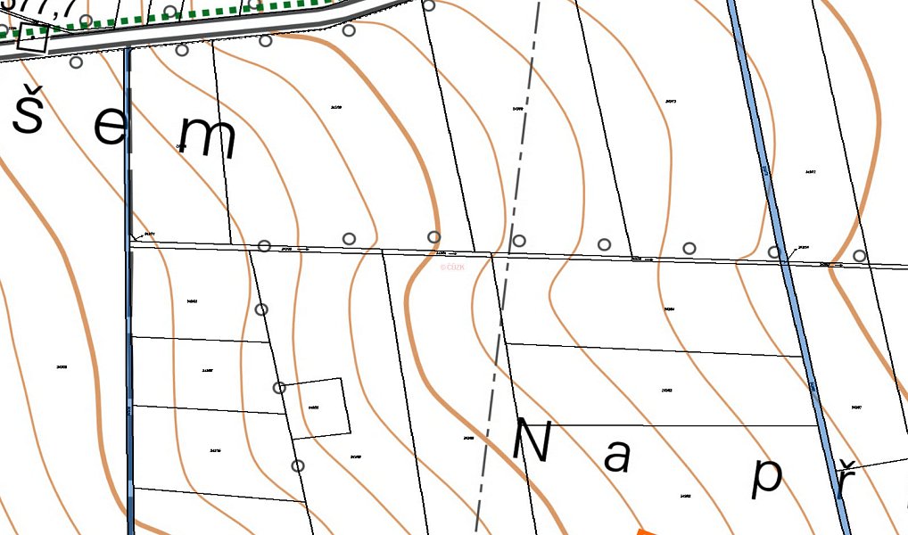Prodej pole 122 m², Točník – náhled fotky 3