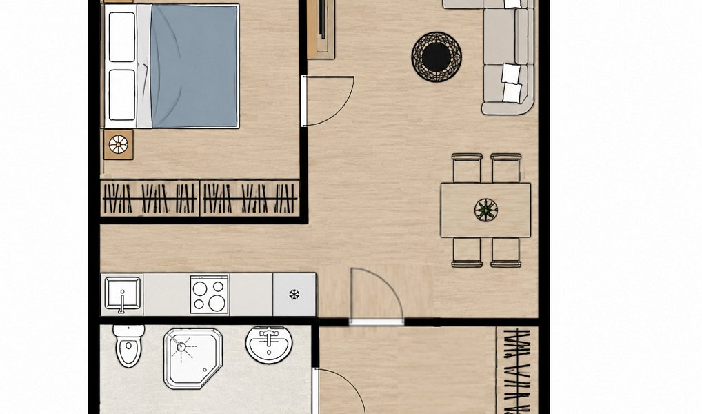 Prodej bytu 2+kk 34 m², Hradec Králové – náhled fotky 12