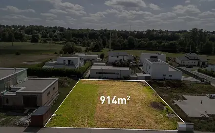 Prodej stavebního pozemku 914 m², Generála Gablecha, Havlíčkův Brod