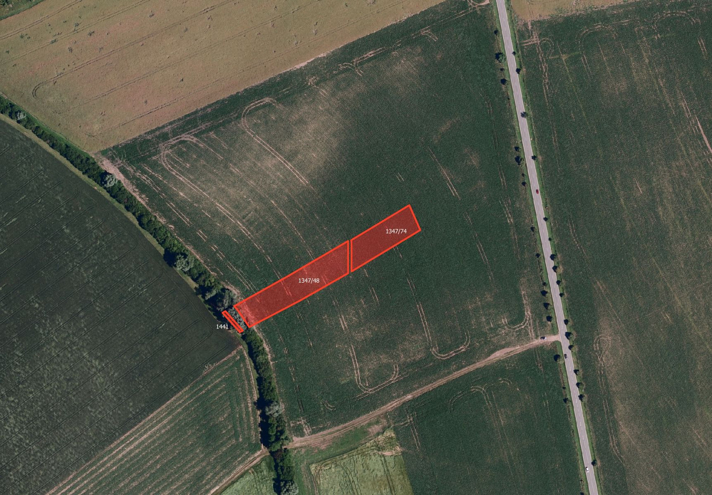 Prodej pole 4 649 m²