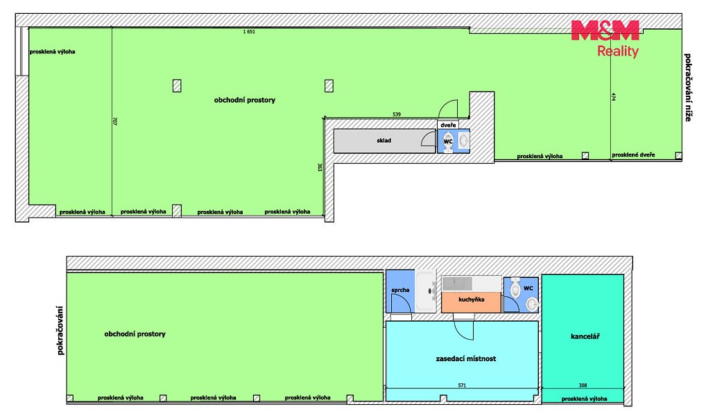 Pronájem kanceláře 234 m², Ostrava – náhled fotky 14