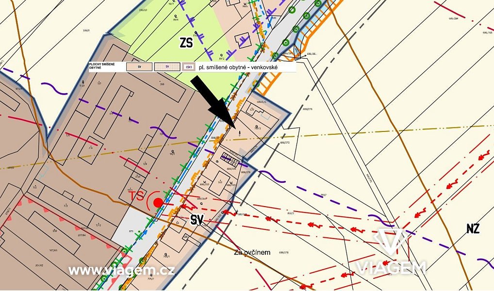 Prodej stavebního pozemku 711 m², Svatý Mikuláš – náhled fotky 4