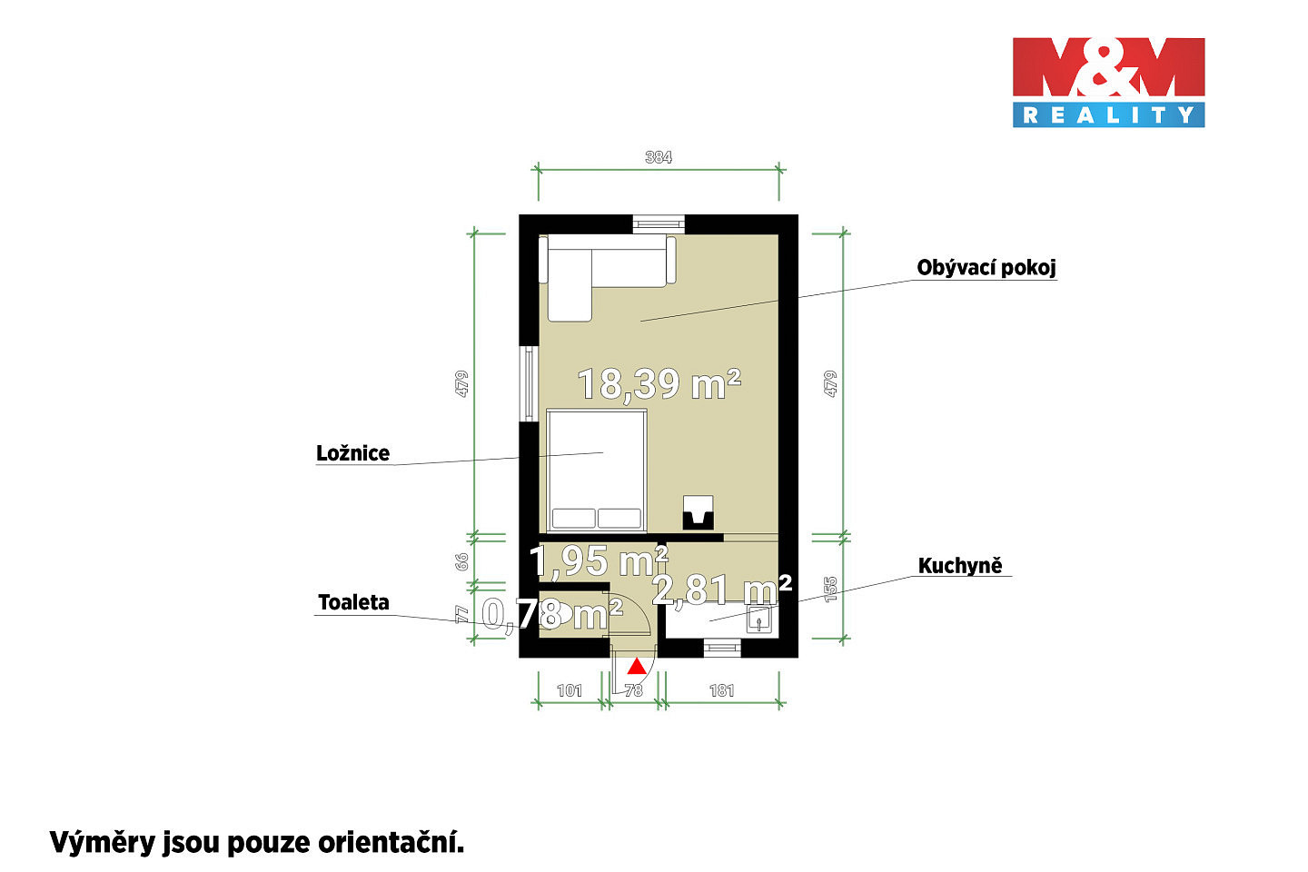 Prodej chaty/chalupy 34 m² s pozemkem 34 m² – fotografie 5