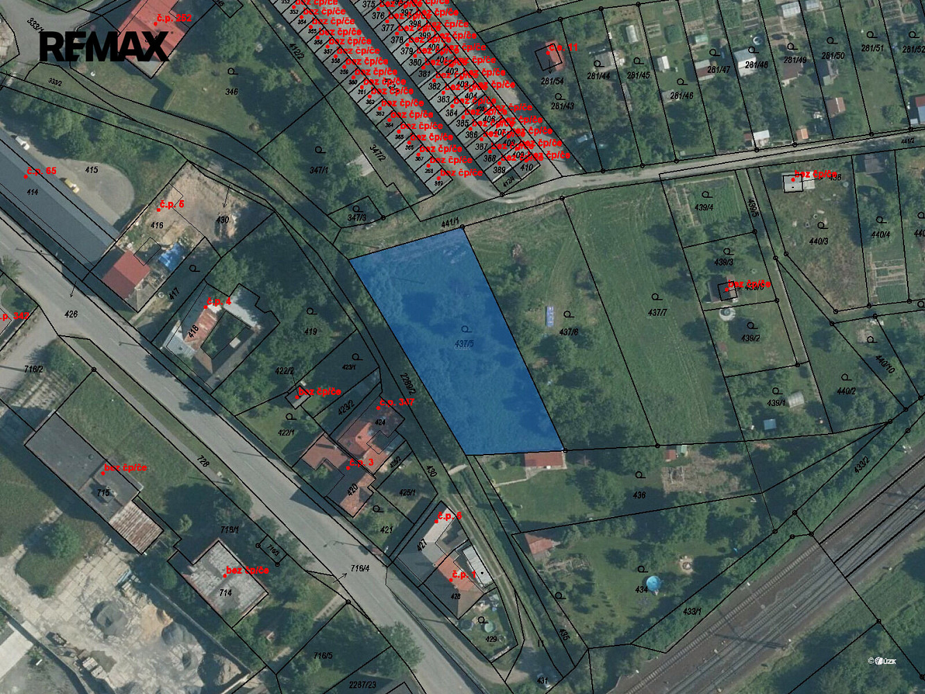 Prodej stavebního pozemku 1 587 m²