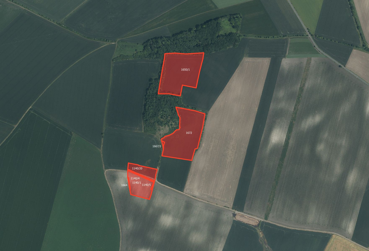 Prodej pole 67 650 m²