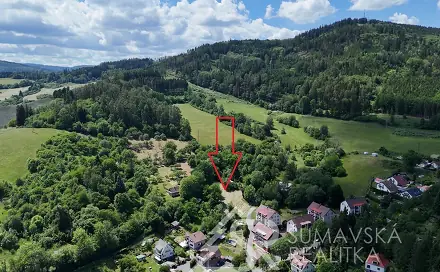 Prodej stavebního pozemku 2 298 m², Na Štěbetce, Sušice - Sušice II, okres Klatovy