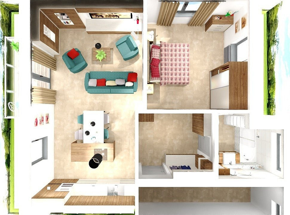 Prodej bytu 2+kk 58 m²