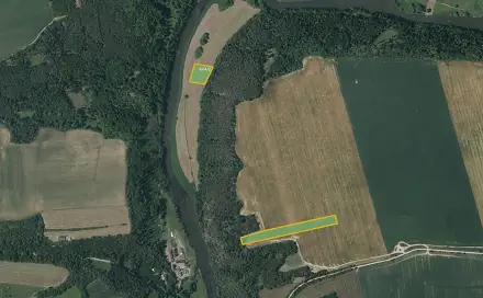 Prodej pole 14 369 m², Kladruby - Třímany, okres Rokycany