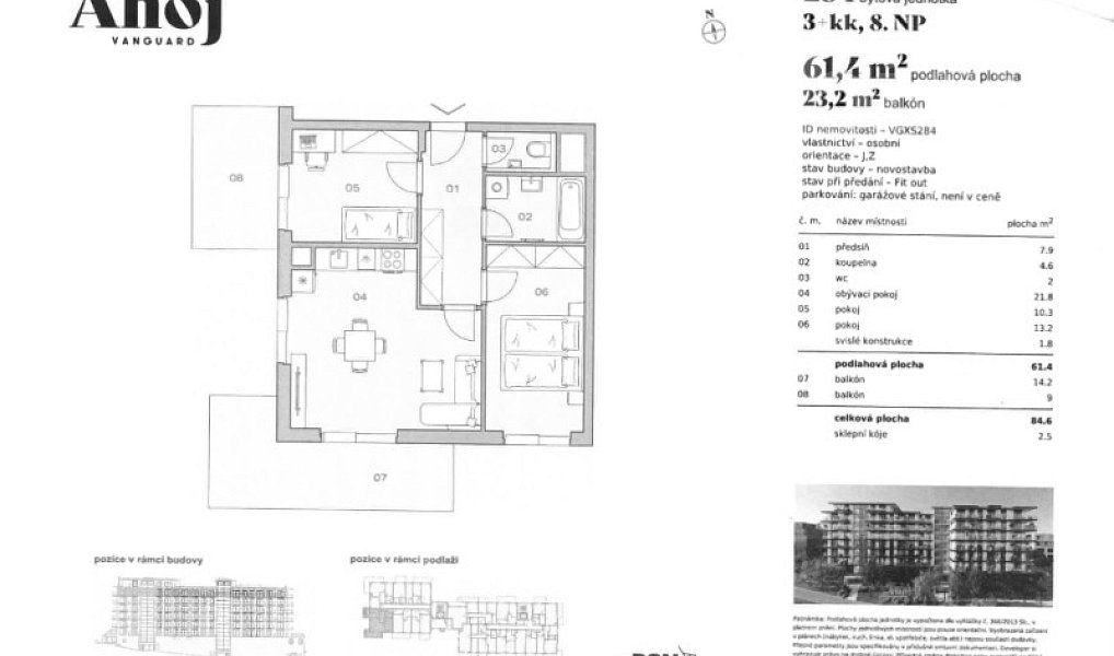 Prodej bytu 3+kk 61 m², Praha – náhled fotky 18
