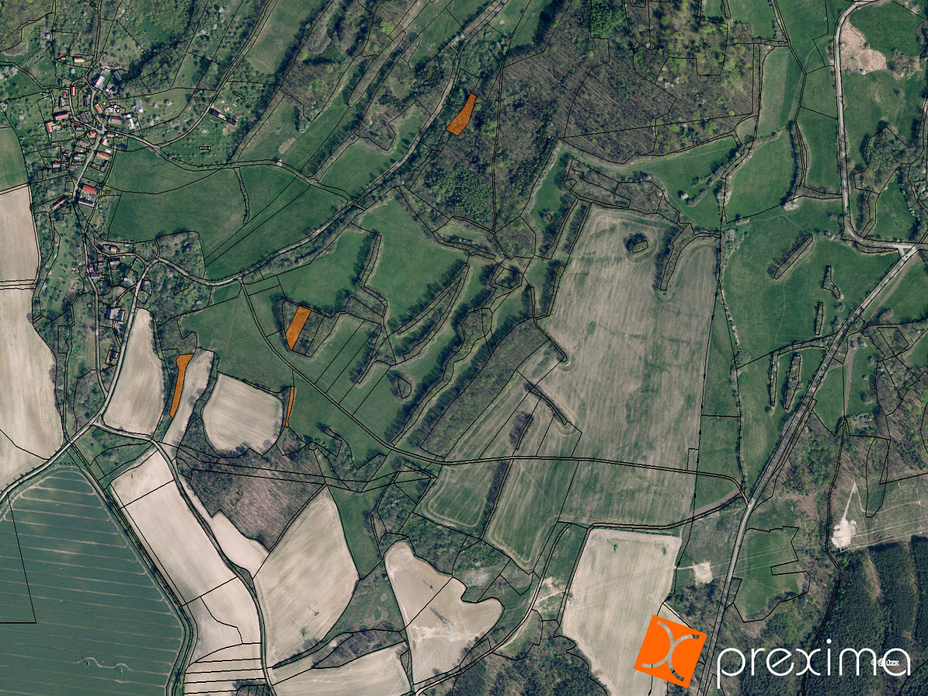 Prodej pozemku 393 m²