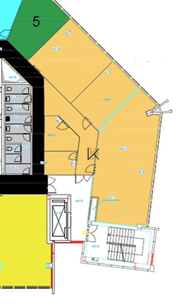 Pronájem kanceláře 208 m² – fotografie 3