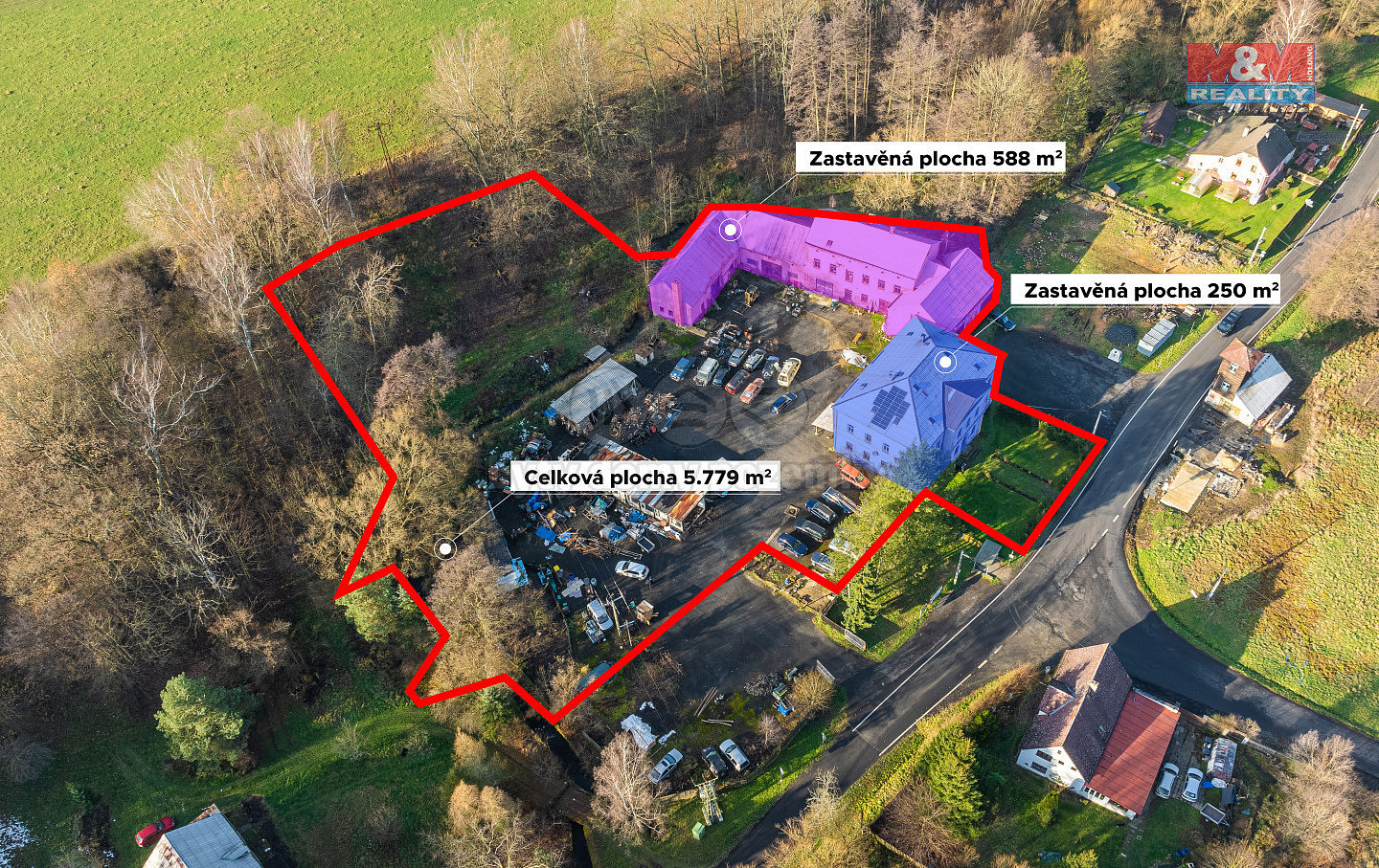 Prodej nájemního domu, 5779 m², Kerhartice - Česká Kamenice – pohled 3
