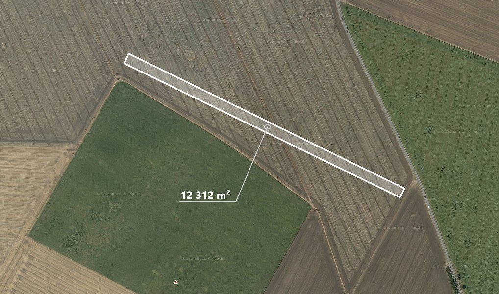 Prodej pole 12 312 m², Měnín — foto 3