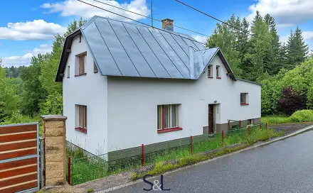 Prodej domu 122 m² s pozemkem 2 849 m², Loužnice, okres Jablonec nad Nisou