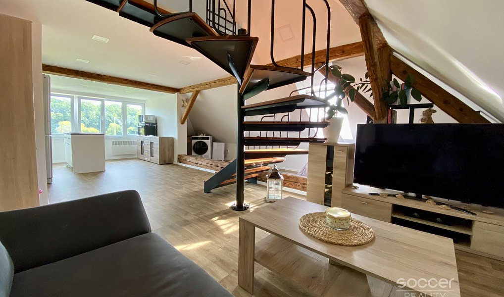 Pronájem bytu 1+kk, 45 m², Podhradí - Mladá Boleslav, Bakov nad Jizerou