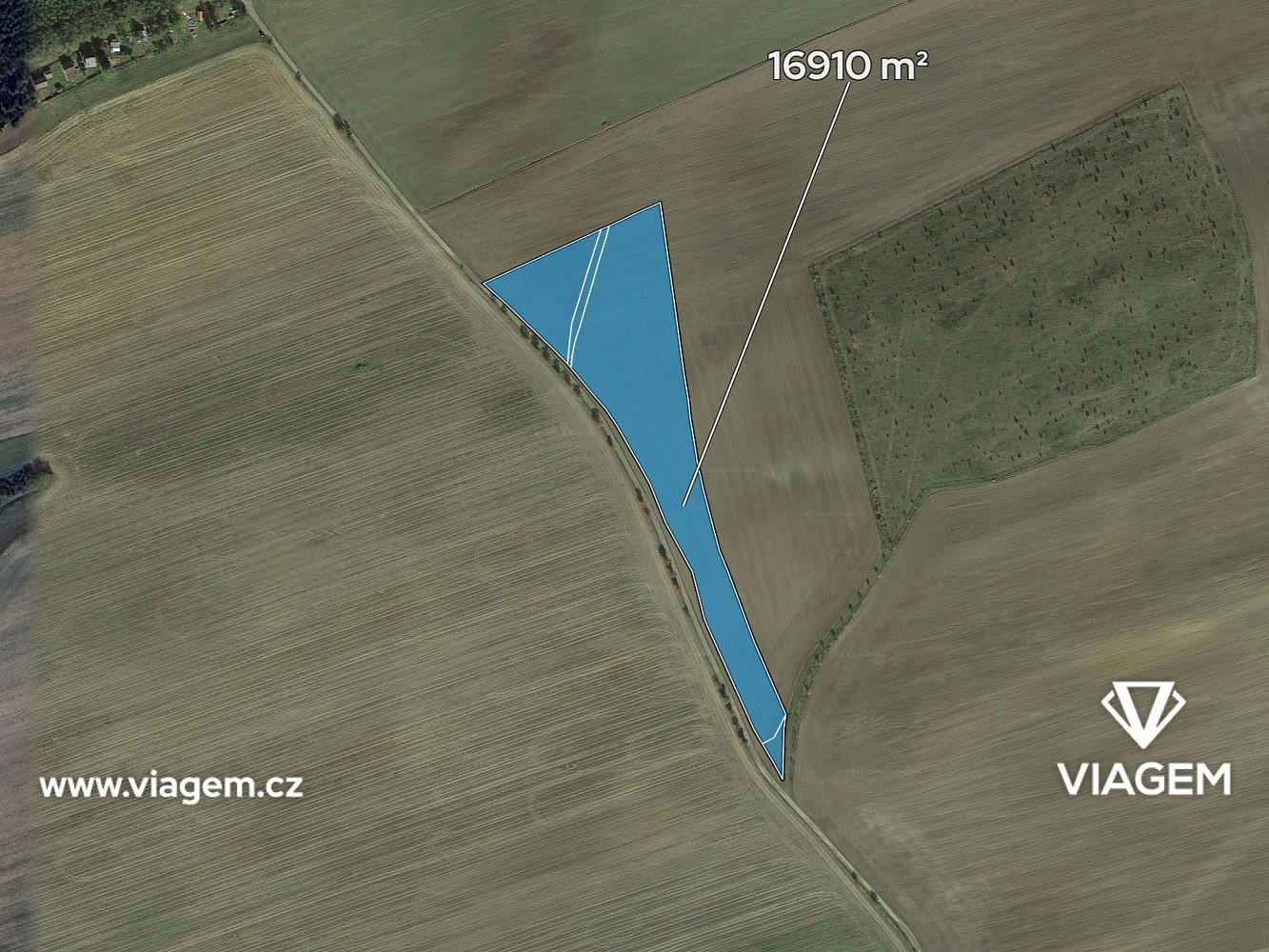 Prodej pole 2 818 m² — photo 2