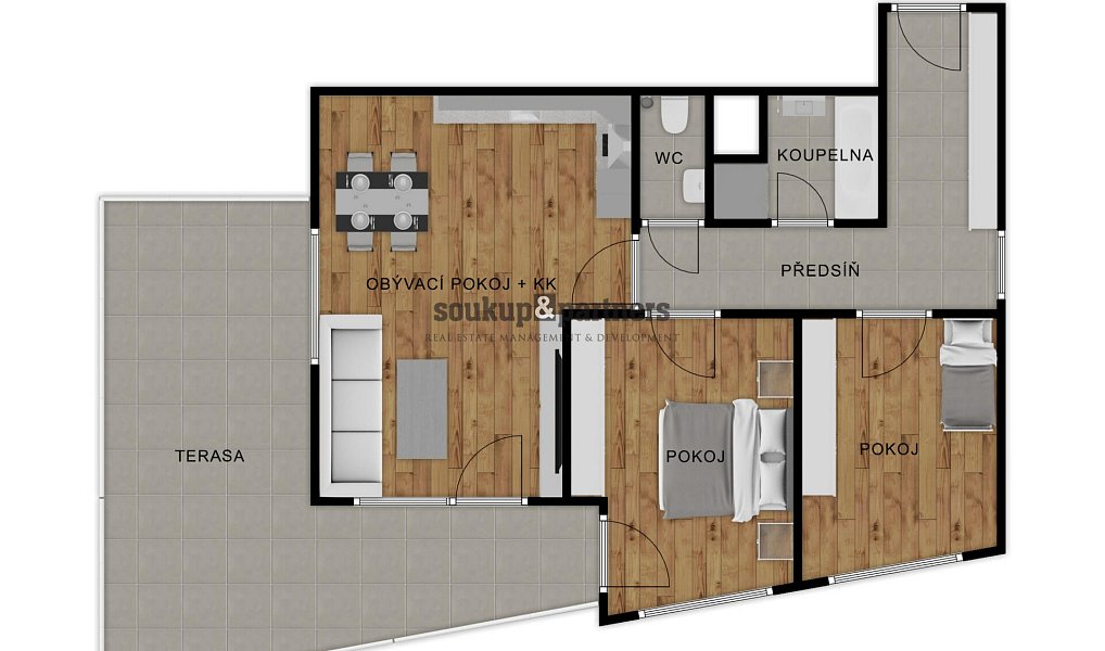 Prodej bytu 3+kk 69 m², Praha – náhled fotky 29
