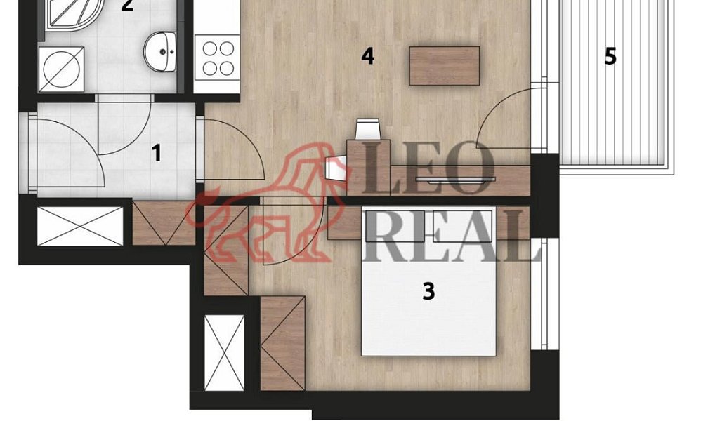 Pronájem bytu 2+kk 40 m², Praha – náhled fotky 9