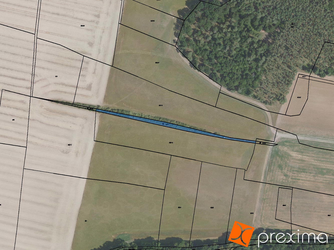 Prodej pole 584 m²