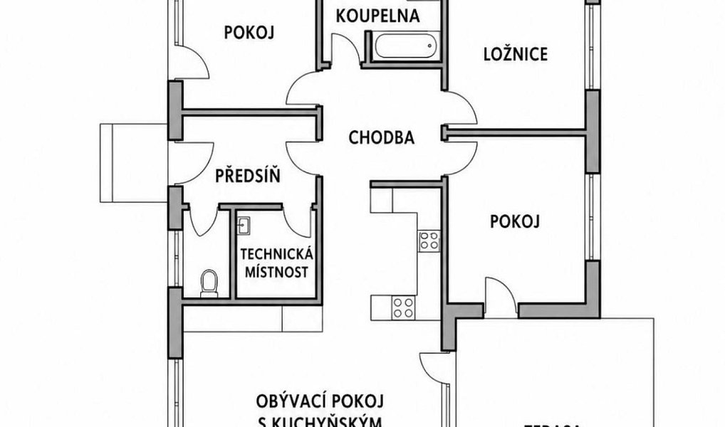 Prodej domu 115 m² s pozemkem 1 057 m², Tršice – náhled fotky 11