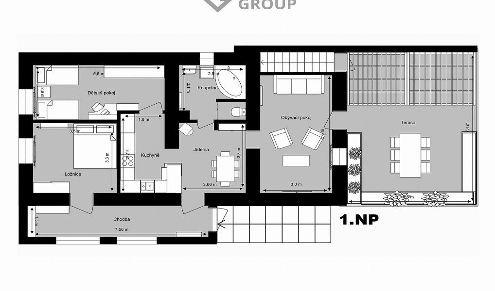 Prodej domu 147 m² s pozemkem 169 m², Bechyně – náhled fotky 6