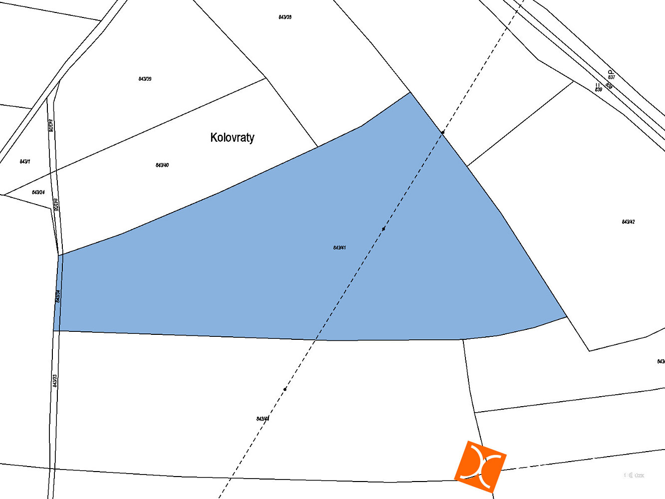 Prodej pole 4 149 m² — photo 2